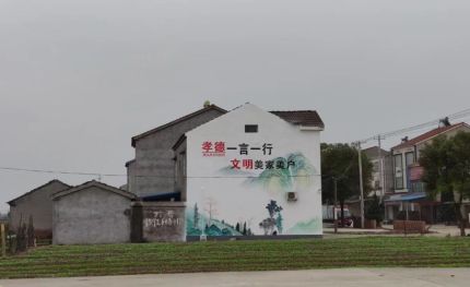 临泉新农村墙绘